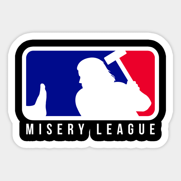 Misery League! Sticker by Raffiti